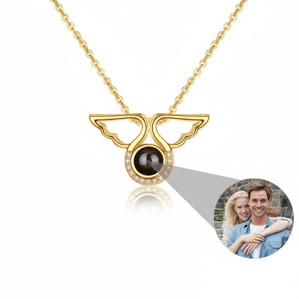 Capsula Necklace - Angle Wings
