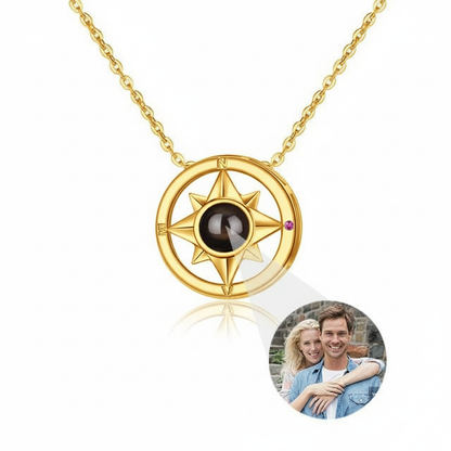 Capsula Necklace - Compass