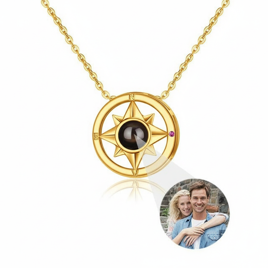 Capsula Necklace - Compass