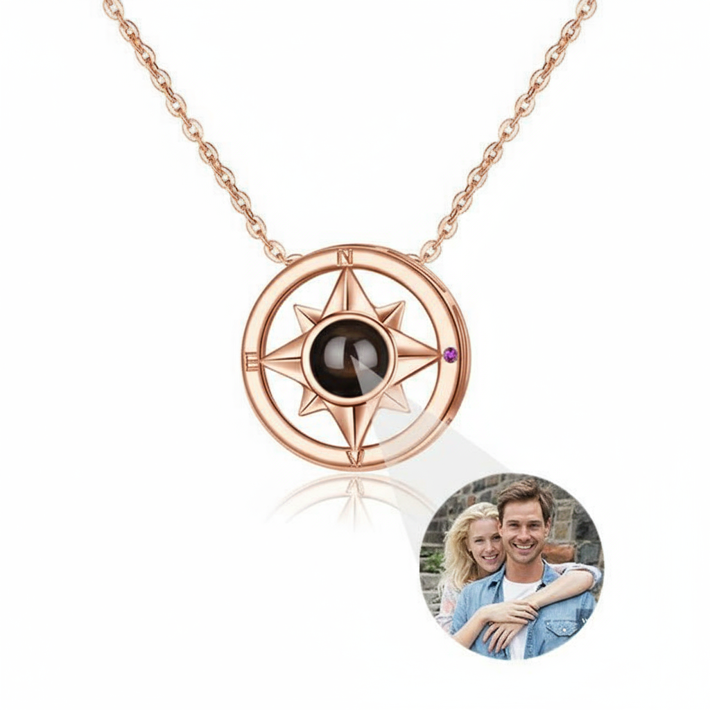 Capsula Necklace - Compass